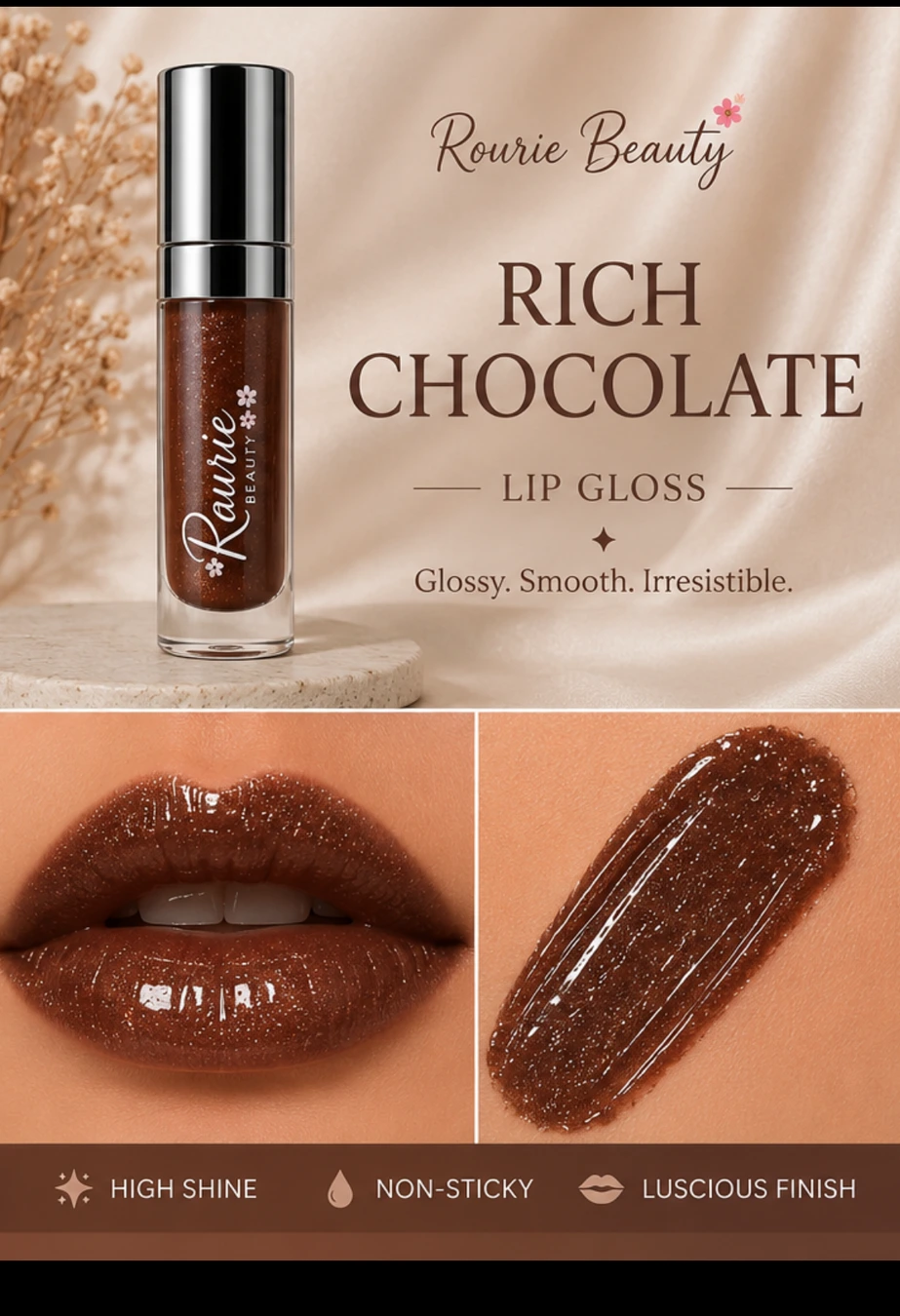 Rich Chocolate Lip Gloss