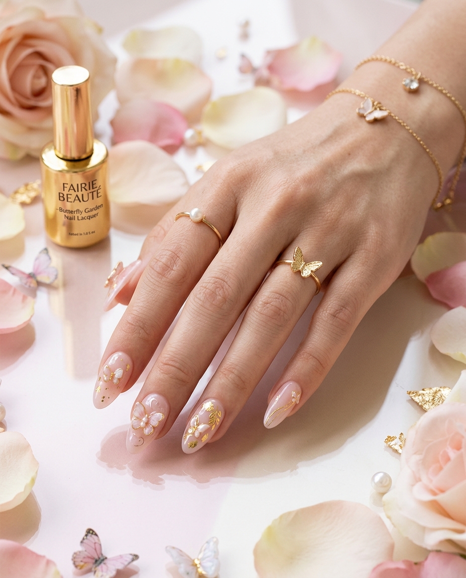 Butterfly nails 🦋
