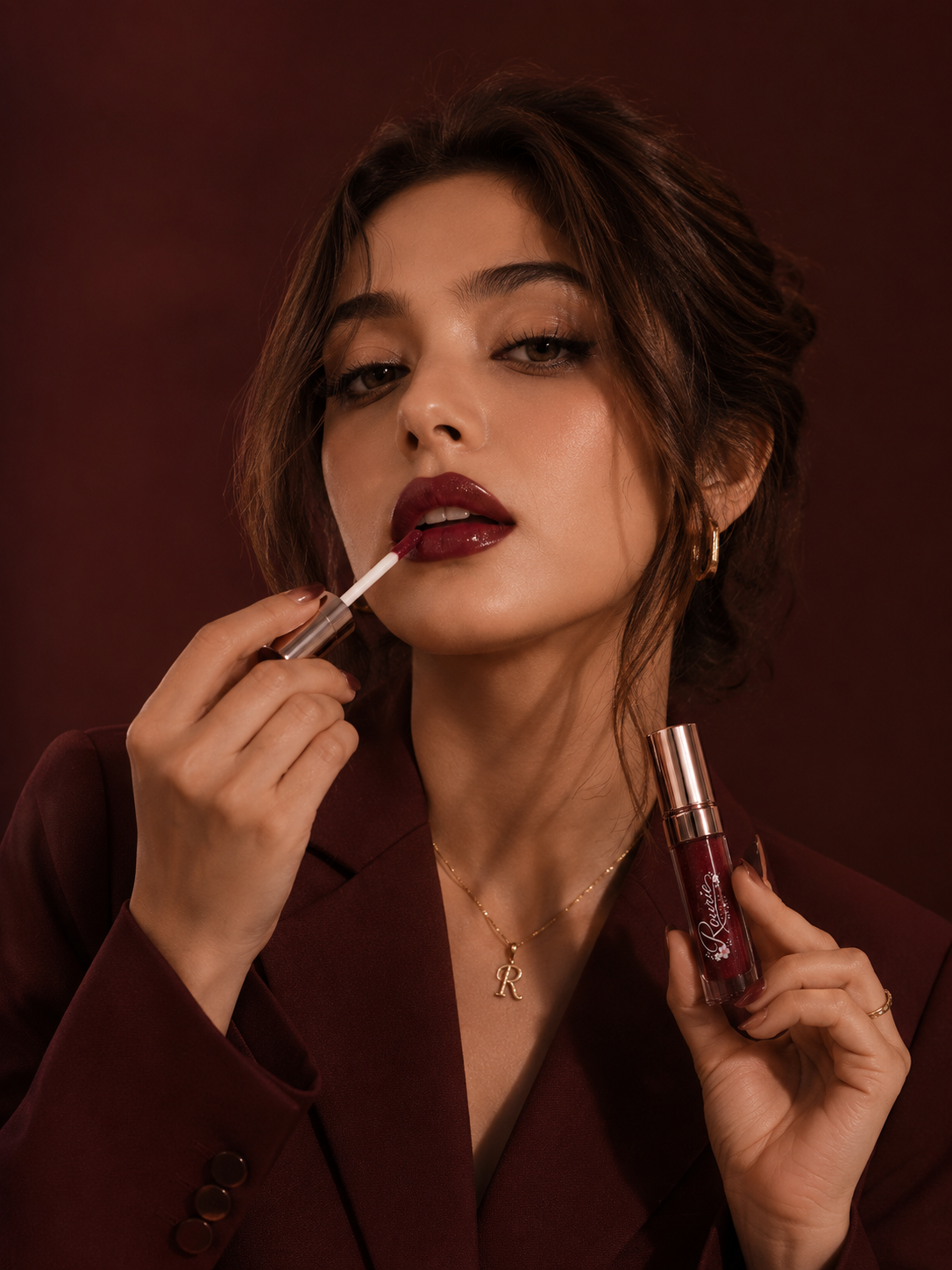 Rourie Beauty Lip Gloss – Cherry Wine