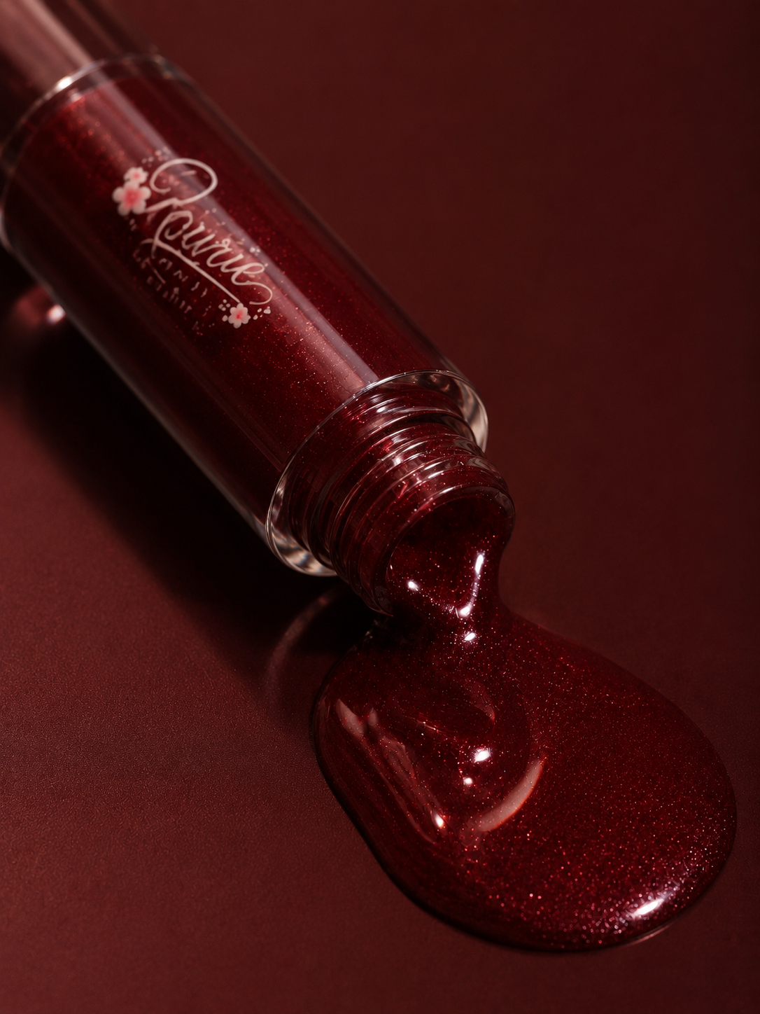 Rourie Beauty Lip Gloss – Cherry Wine